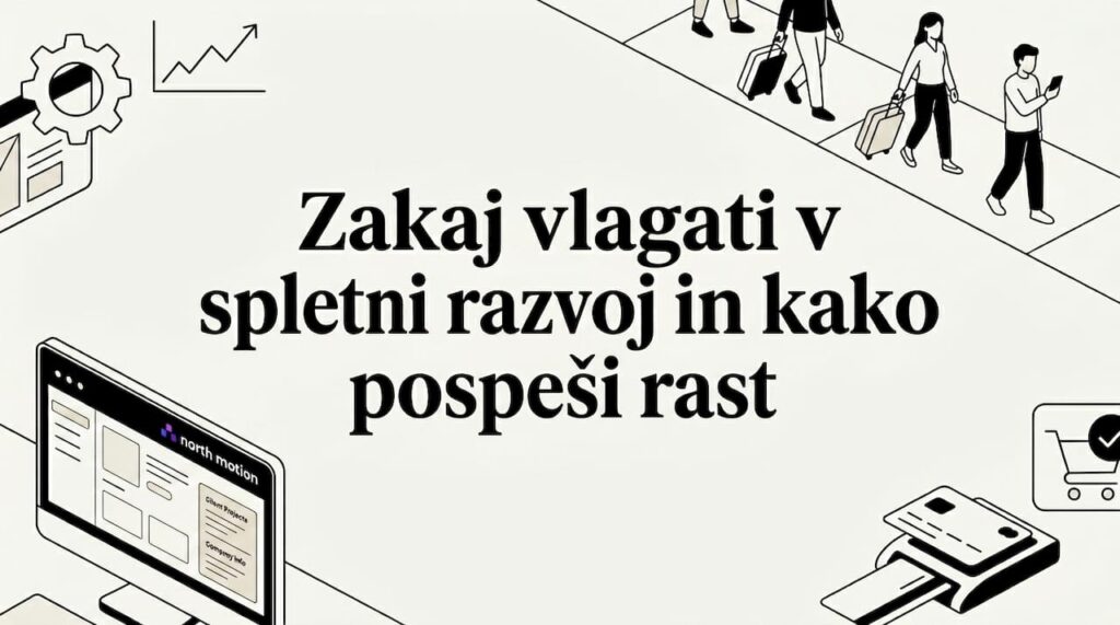 Grafična naslovnica za področje spletnega razvoja